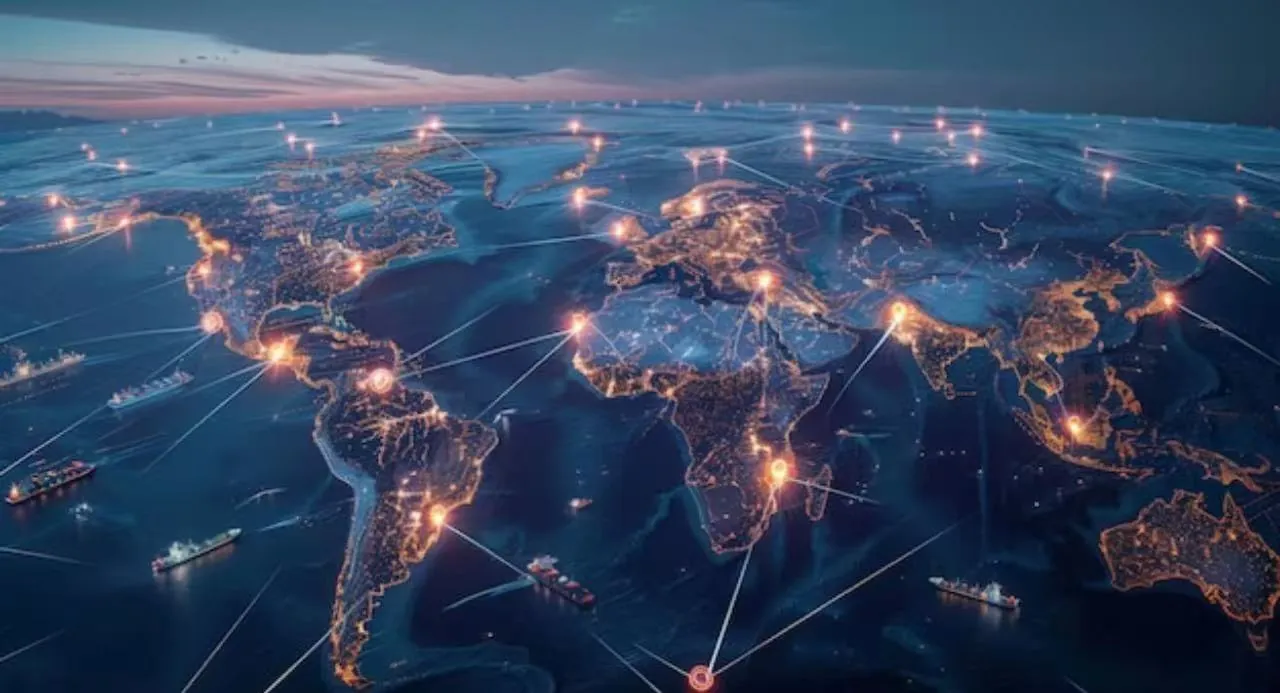 Global shipping network